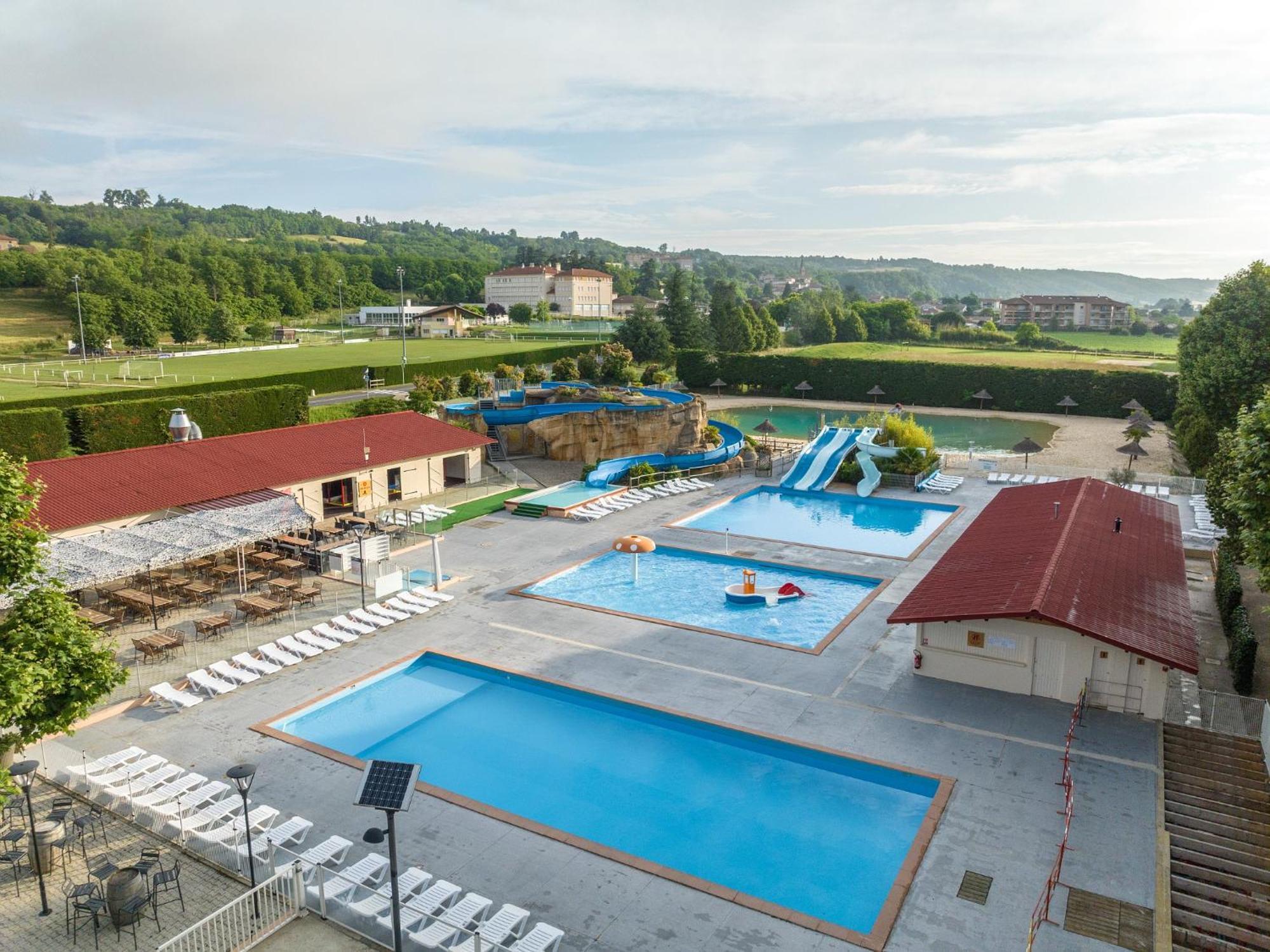 Camping Chateau De Galaure Chateauneuf-de-Galaure エクステリア 写真